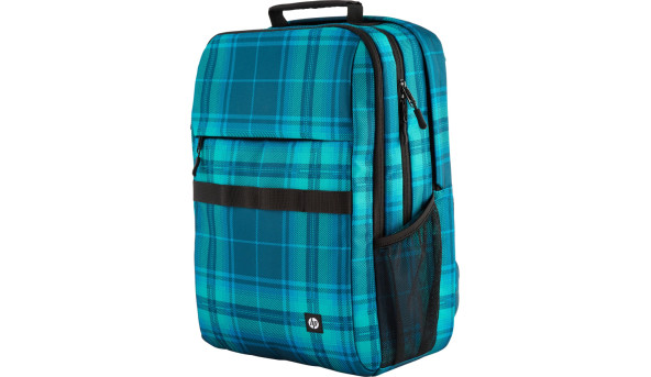 Рюкзак для ноутбука HP 16.1" Campus Tartan Plaid, блакитний - 640034