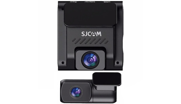 Відеореєстратор SJCAM Dashcam M60 + камера заднього виду, WIFI, GPS, 4K, HDR