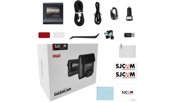 Відеореєстратор SJCAM Dashcam M60, WIFI, GPS, 4K, HDR - 640088