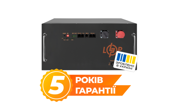 Аккумулятор LP LiFePO4 51,2V - 230 Ah (11776Wh) (BMS JK 200A/100А) RM RS485/CAN BL - 640092