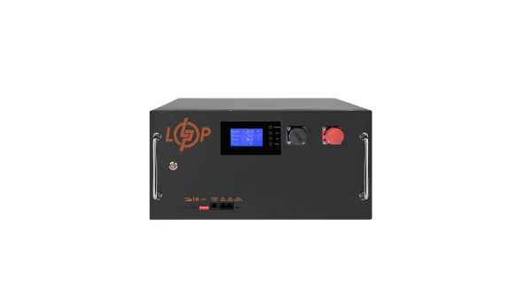 Аккумулятор LP LiFePO4 51,2V - 230 Ah (11776Wh) (BMS SP 200A/100А) RM RS485/CAN LCD BL - 640106