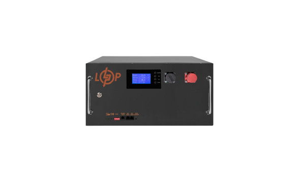 Акумулятор LP LiFePO4 51,2V - 280 Ah (14336Wh) (BMS SP 200A/100А) RM RS485/CAN LCD BL - 640159