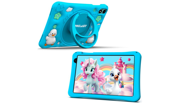 Планшет Teclast P85TKIDS 8” HD /4GB/64GB/ A523 /5000mAh/ WIFI /0.3+2Mp/ Metal /Blue - 640194