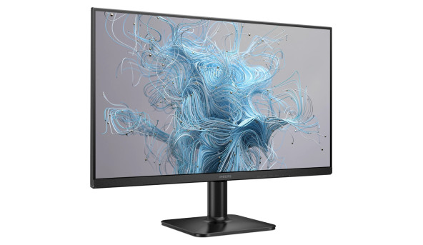 TFT 23.8" Philips 24E2N1110, IPS, 120Hz, VGA, HDMI, чорний - 640280