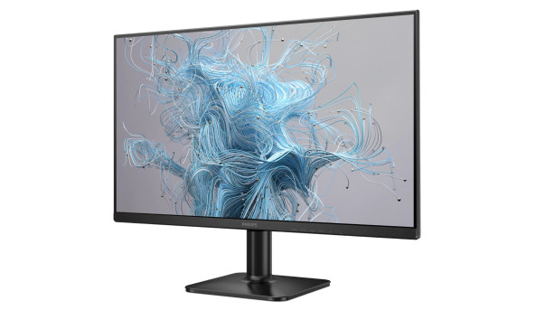 TFT 23.8" Philips 24E2N1110, IPS, 120Hz, VGA, HDMI, чорний - 640280