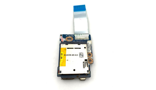 Плата USB і кардрідера для ноутбука HP PROBOOK 6540b LS-4802P NBX0000H100 Б/В - 640384