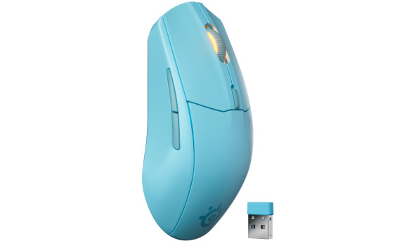 Мишка SteelSeries Rival 3 Gen 2 Wireless, RGB, Aqua - 640598
