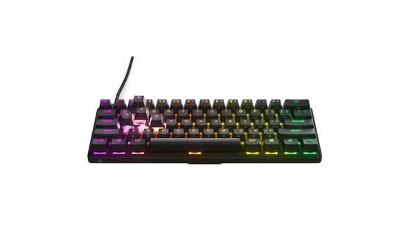 Клавіатура ігрова SteelSeries Apex Pro Mini Gen 3 UA HyperMagnetic, OmniPoint 3.0, OLED - 640599