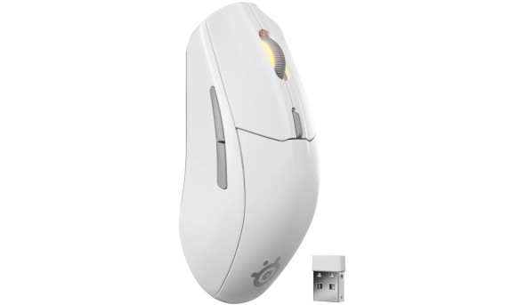 Мишка SteelSeries Rival 3 Gen 2 Wireless, RGB, White - 640601
