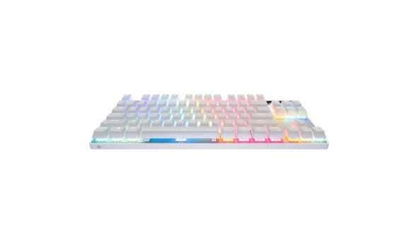 Клавіатура ігрова SteelSeries Apex Pro TKL Gen 3 UA HyperMagnetic, OmniPoint 3.0, OLED, White - 640603