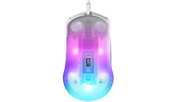 Мишка SteelSeries Rival 3 Gen 2 RGB, White - 640605