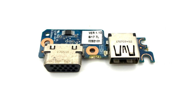 Плата VGA USB для ноутбука HP Elitebook 740 G3 745 G3 840 G3 750 G3 755 G3 850 G3  6050A2835701 837846-001 Б/В