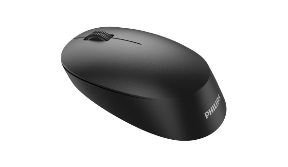 Мишка Philips 4000 series бездротова, 4кн.1600dpi, Silent, чорна - 640620