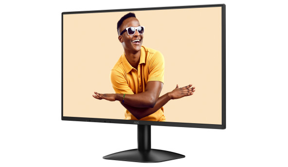 TFT 23.8" AOC 24B31H, IPS, 120Hz, VGA, HDMI, чорний - 640741