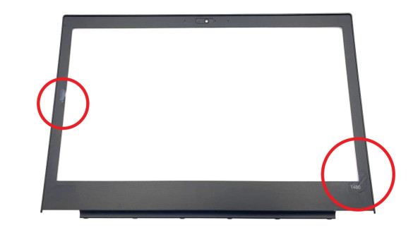 Рамка матрицы для ноутбука Lenovo Thinkpad T480 A485 01YR488 AP169000100 AP169000B00 AP195000200 FA169000100 Б/У - 640829