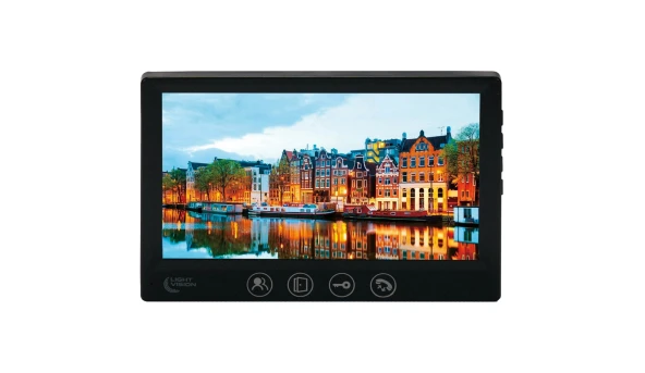 Видеодомофон Light Vision AMSTERDAM FHD BLACK