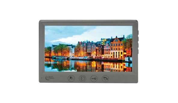 Видеодомофон Light Vision AMSTERDAM FHD GRAY