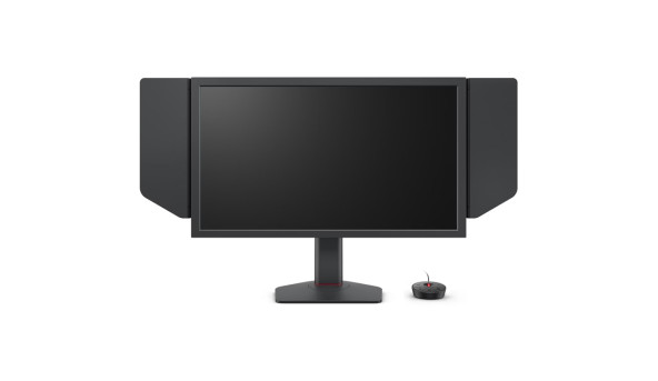 TFT 24.1" BenQ ZOWIE XL2586X+, 600Гц, HDMI 2.1 x3, DP 1.4, DyAc 2, HAS, темно-сірий