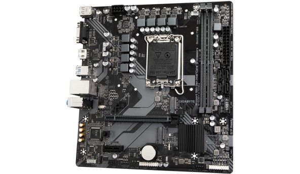 Gigabyte B760M H DDR4 (1700/B760, 2*DDR4, 2хM.2, PCIex16, VGA , HDMI, 1GbE LAN, mATX) - 641247