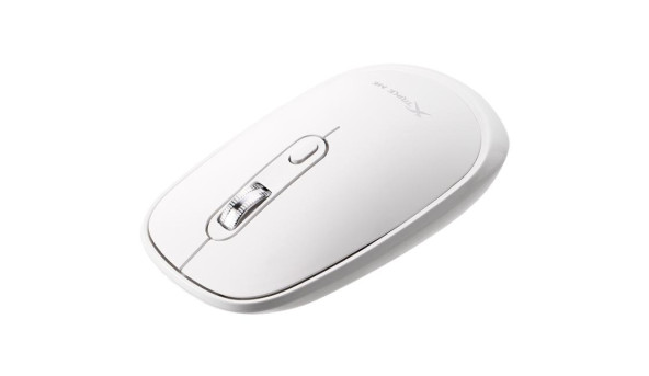 Мишка XTRIKE ME GW-119, бездротова Bluetooth+2.4G, 1600dpi., 4кн., Silent, біла - 641255