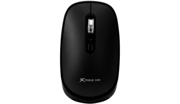 Мишка XTRIKE ME GW-119, бездротова Bluetooth+2.4G, 1600dpi., 4кн., Silent, чорна