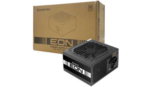 БЖ 500W Chieftec EON ZPU-500S, 120 mm, 80 Plus, Retail Box - 641351