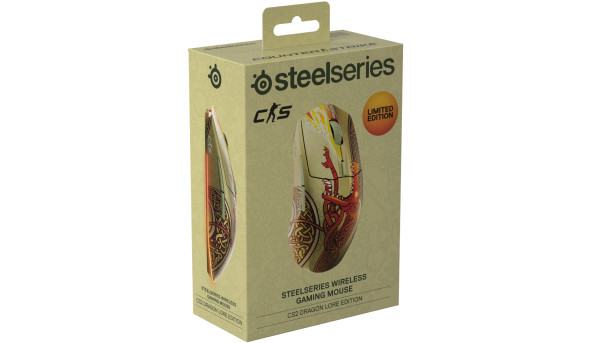 Мишка SteelSeries CS2 Dragon Lore Edition Wireless RGB - 641541