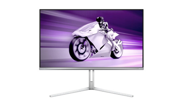 TFT 31.5" Philips 32M2N8900, QD-OLED, UHD 4K, 240hz, 2хHDMI, DP, USB-С, USB-hub, HAS, колонки, білий