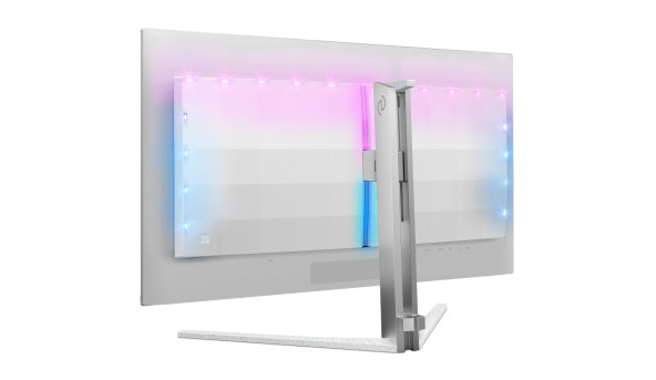 TFT 31.5" Philips 32M2N8900, QD-OLED, UHD 4K, 240hz, 2хHDMI, DP, USB-С, USB-hub, HAS, колонки, білий - 641589