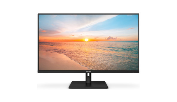 TFT 31.5" Philips 32E1N1800LA, 4K UHD, VA, 2хHDMI, DP, колонки, чорний