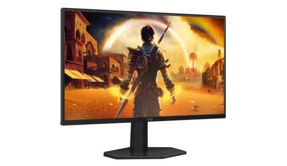 TFT 24.5" AOC 25G42E, Fast IPS, 180 Гц, HDMI, DP, чорно-червоний - 641655