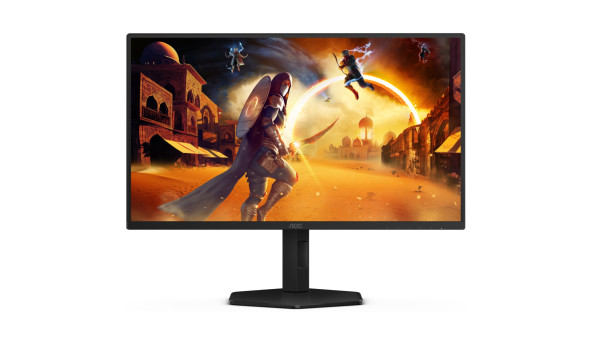TFT 24.5" AOC 25G4SXU, Fast IPS, 300 Гц, 2xHDMI, DP, HAS, Pivot, чорно-сірий