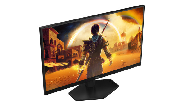 TFT 27" AOC 27G42E, Fast IPS, 180 Гц, HDMI, DP, чорно-червоний - 641657