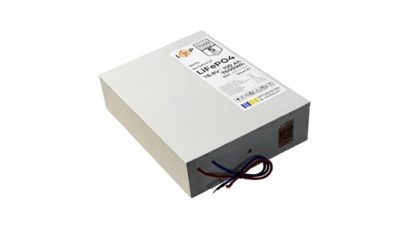 Аккумулятор LP LiFePO4 76,8V - 100 Ah (7680Wh) (BMS 200/100А) металл Smart BT