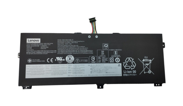 Акумулятор для ноутбука Lenovo L18L3P72 ThinkPad X390 11.52 В Black 4215 мАг