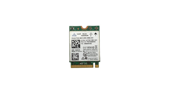 Wi-Fi модуль  M.2 к ноутбуку  DELL Latitude E7270, E7470 0J7Y3C 18260NGW Б/В