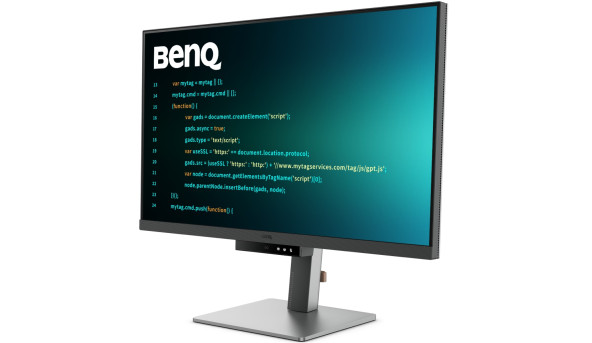 TFT 31.5" BenQ RD320U, 4K, IPS, 2хHDMI, DP, USB- C, USB-hub, HAS, Pivot, кол., сірий - 641943