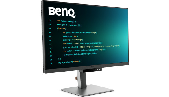 TFT 31.5" BenQ RD320U, 4K, IPS, 2хHDMI, DP, USB- C, USB-hub, HAS, Pivot, кол., сірий - 641943