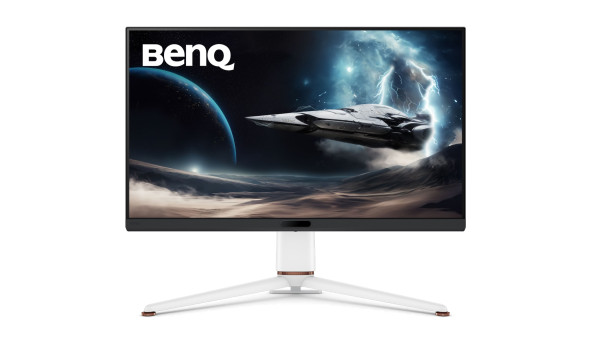 TFT 31.5" BenQ EX321UX, 4K UHD, IPS, 144Hz, HDMI, DP, USB- C, USB-hub, білий