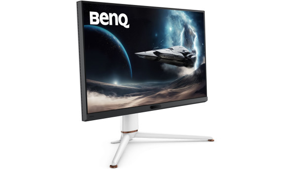 TFT 31.5" BenQ EX321UX, 4K UHD, IPS, 144Hz, HDMI, DP, USB- C, USB-hub, білий - 641945