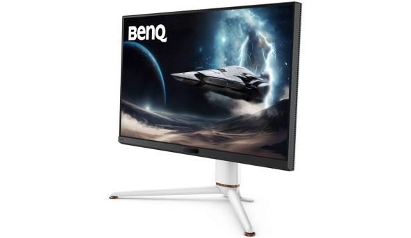 TFT 31.5" BenQ EX321UX, 4K UHD, IPS, 144Hz, HDMI, DP, USB- C, USB-hub, білий - 641945