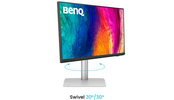 TFT 27" BenQ PD2730S, IPS, 5K, HDMI, DP, USB-C, USB-hub, HAS, Pivot, кол., білий - 641946
