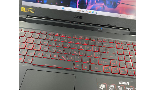Ігровий ноутбук Acer Nitro 5 AN515-57 Core I5-11400H 16 RAM 512 SSD GeForce GTX 1650 IPS 15.6" FHD 144Hz - Б/В - 641947