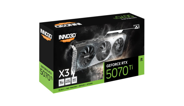 GeForce RTX5070 Ti Inno3D X3, 16GB GDDR7, 256bit, PCI Express 5.0 - 642218