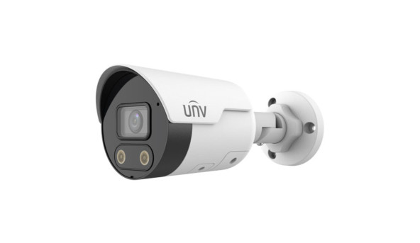 IP-відеокамера вулична Uniview IPC2124SB-ADF40KMC-I0 White
