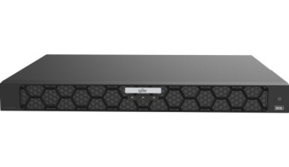 Відеореєстратор мережевий ІР Uniview NVR504-32B-P16-IQ Black