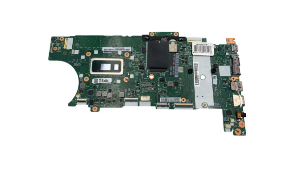 Материнська плата до ноутбука Lenovo ThinkPad T490s Intel Core i7-8565U SRFFW 16GB (01HX916 FT491/FX390 NM-B891) Б/В