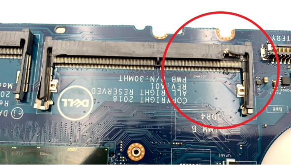 Материнська плата до ноутбука Dell Latitude 7480 7490 LA-F321P Intel Core i5-8350U DDR4 Б/В - 642418