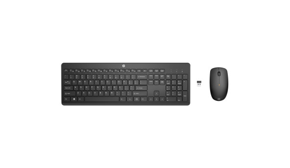 Комплект бездротовий HP 235 мишка і клавіатура Combo, чорний