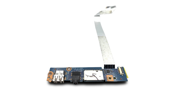 Додаткова плата USB audio+ шлейф до ноутбука Toshiba Satellite M50 M50D-A U50T-A M50-A E55-A (LS-A481P) Б/В